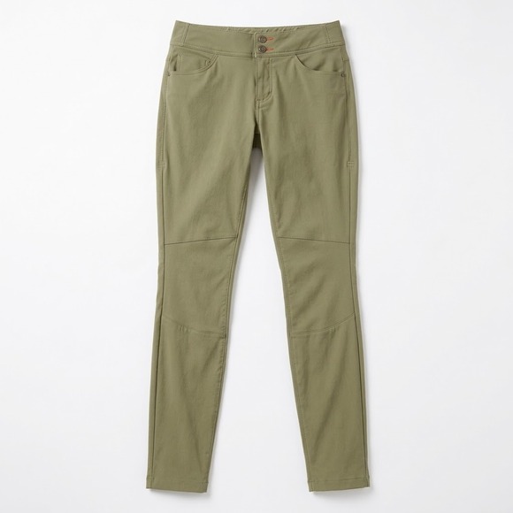 Toad&Co Pants - Toad&Co Womens Debug Flextime Skinny Pant Green Insect Shield Size 6 Hiking